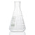 Flask, Erlenmeyer, Globe Glass, 500mL, Heavy Duty, Narrow Mouth, Dual Grad - 8430500