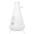 Flask, Filter, Globe Glass, 1000mL, Dual, Graduations, ASTM E1406, 6/Box - 8451000