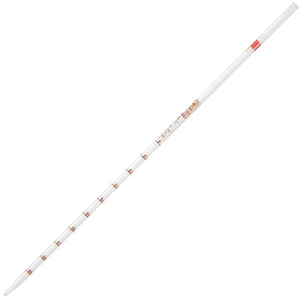 Pipette, Serological, Globe Glass, 1mL, To Deliver (TD), 0.1 Grad, 6/Box - 8510001