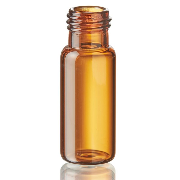2mL Chromatography Vial, Amber, Screw, 9mm, 12x32mm, 100/Box - 9030002AM