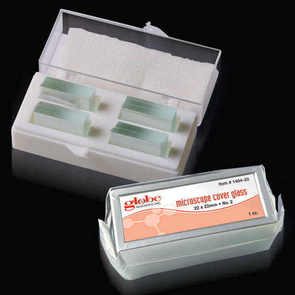 Cover glass, 24 x 60mm, #2, 1oz/pk, 10oz/bx, 10/Box - 1419-20