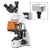 bScope trinocular microscope for LED, fluorescence, 10x/22mm eyepiece w/camera - EBS-3153-PLFI-DC18