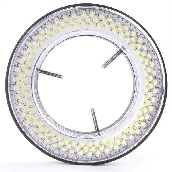 Ring illuminator with 144 LEDs with adj., intensity,External power supply 100-240V - ELE-1973
