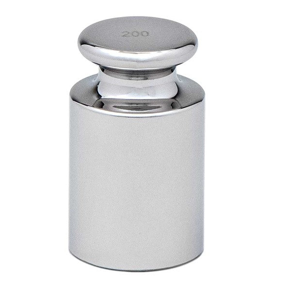 Calibration Weight , 200g, OIML Class F1, includes ISO 17025:2017 Cert. of Calib. - GB-F1-200G-C