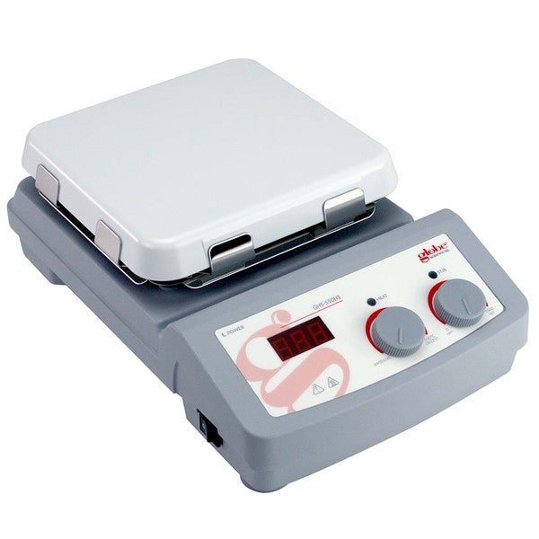 Hotplate Stirrer, Digital, 550C Max Temp, 7x7" Ceramic Top Plate, 200-240v,50-60Hz - GHS-550HS-UK-EU
