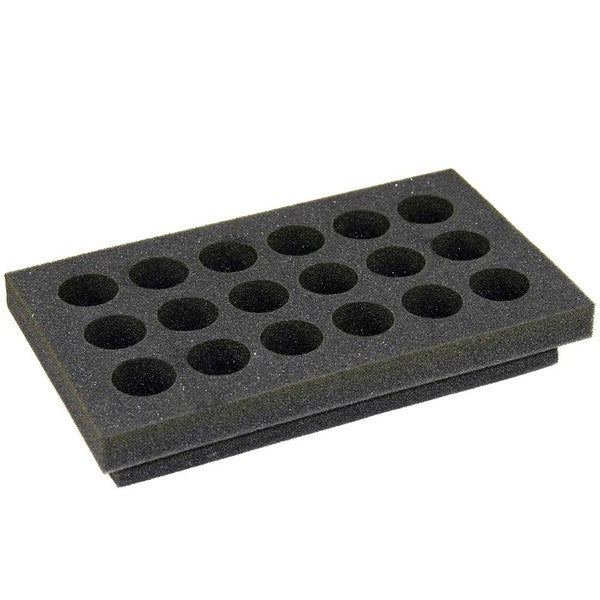 Flask holder, foam, 6 x 250ml flasks, for GVM-MULTI - GVM-MULTI-50ML18