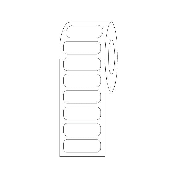 Label Rolls, Cryo, 21x7mm, for 0.5mL Tubes, White, 1500/Roll - LCR-21X7W