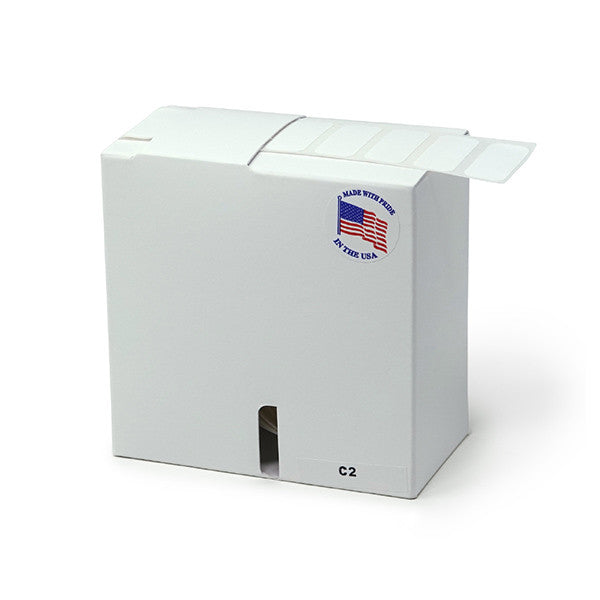 Label Rolls, Cryo, 33x13mm, for 1.5/2mL Tubes, White, 1000/Roll - LCR-33X13W