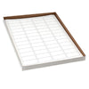Label Sheets, Cryo,43x19mm,for Cryovials, 20 Sheets, 52 Labels per Sheet, White, 1040/Box - LCS-43X19W