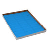 LabelSheets,Cryo,67x25mm,for Racks&Boxes, 20 Sheets, 30 Labels per Sheet, Blue, 600/Box - LCS-67X25B