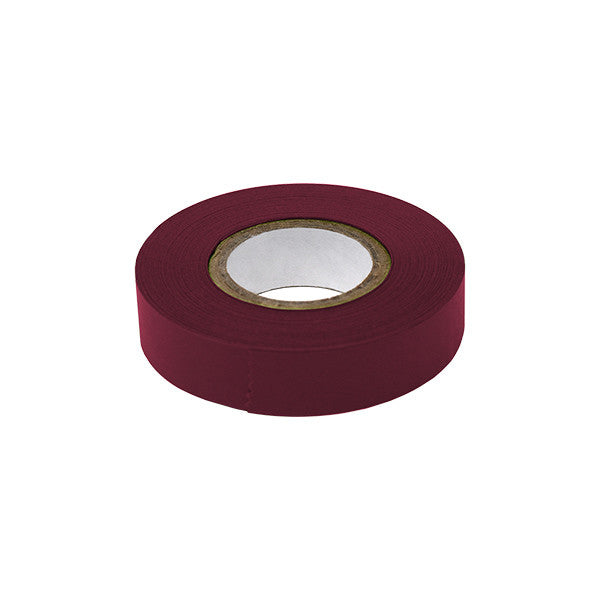 Labeling Tape, 1/2" x 500" per Roll, 6 Rolls/Box, Maroon, 6/Box - LT-05X500MR