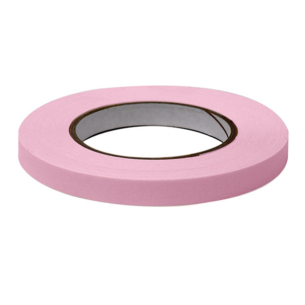 Labeling Tape, 1/2" x 60yd per Roll, 6 Rolls/Case, Pink, 6/Cs - LT-05X60P