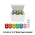 Labeling Tape, 3/4" x 500" per Roll, (4 wh,2 bl,2 grn,2 orng,2 pk,2 red,2 yl), 16/Cs - LT-075X500RW
