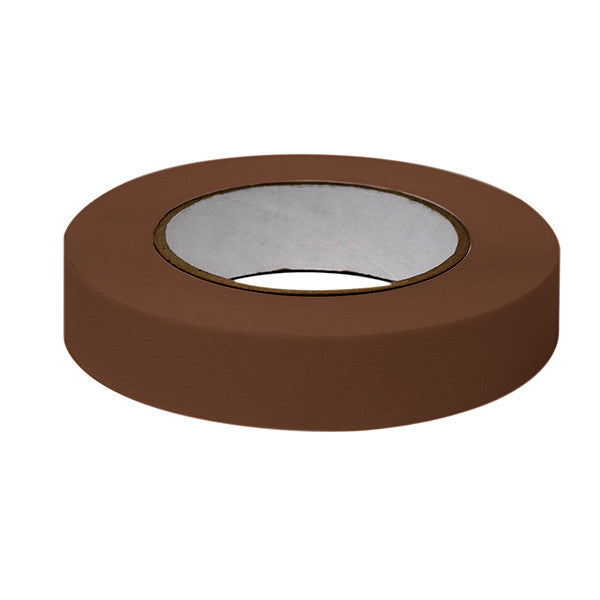 Labeling Tape, 1" x 60yd per Roll, 3 Rolls/Case, Brown, 3/Cs - LT-1X60BR