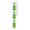Label/Dot Combo Roll,Cryo,Direct Thermal, 24x13mm & 9.5mmDot,for 2.0mL Tubes,Green, 500/Box - LTC-24X13-95G