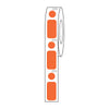 Label/Dot Combo Roll,Cryo,Direct Thermal, 24x13mm& 9.5mmDot,for 2.0mL Tubes,Orange, 500/Box - LTC-24X13-95N