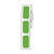 Label Roll, Cryo, Direct Thermal,27x13mm, for Cryogenic Vials, Green, 1000/Roll - LTC-27X13G