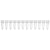 0.2mL 12-Strip Tubes, No Caps, Natural, 80/Box - PCR-02S-12
