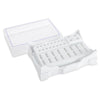 PCR Cold Work Rack, 4°C,holds 64 x 0.1ml, 16x0.2mL, 4x0.5mL PCR Tube,Blue to White, 2/Pack - PCR-COLDCOR
