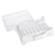 PCR Cold Work Rack, 4°C,holds 64 x 0.1ml, 16x0.2mL, 4x0.5mL PCR Tube,Blue to White, 2/Pack - PCR-COLDCOR