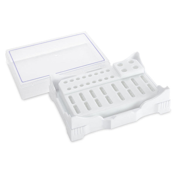 PCR Cold Work Rack, 4°C,holds 64 x 0.1ml, 16x0.2mL, 4x0.5mL PCR Tube,Blue to White, 2/Pack - PCR-COLDCOR