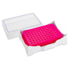 PCR Cold Work Rack, 4°C, 96 well for PCR, Plates and Strips, Purple to Pink, 2/Pack - PCR-COLDP