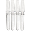 0.1mL Corbett Style 4-Strip Tubes, with , 4-Strip Caps, Natural, 250/Box - PCR-COR-01