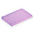 Diamond Shell 384-well PCR plate, A24, Violet PC frame and Clear PP wells, 100/Cs - PCR-DS-384-V