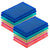 Diamond Shell 0.1mL 96 well PCR Plate, Ass. colors PC frame clear wells, 100/Cs - PCR-DS-FS-01-RW