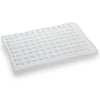 0.1mL 96-Well PCR Plate, Half Skirt, (ABI-style), Flat top, Clear, 10/Box - PCR-HS-FL01