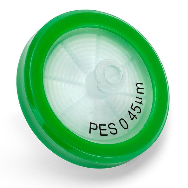 Syringe Filter, PES, 0.45m, 30mm, NON-STER, Bulk Packed, 100/Box - SF-PES-4530