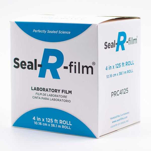 Laboratory film, 4 in. x 125 ft Roll, 12 rolls/case, Seal-R-Film - SRF-PRC4125