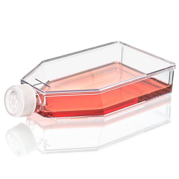Cell Culture Flask, Non-treated, 600mL, Vent Cap, Sterile, 5/Bag, 40/Case - TC-FLSK-182-V-NT