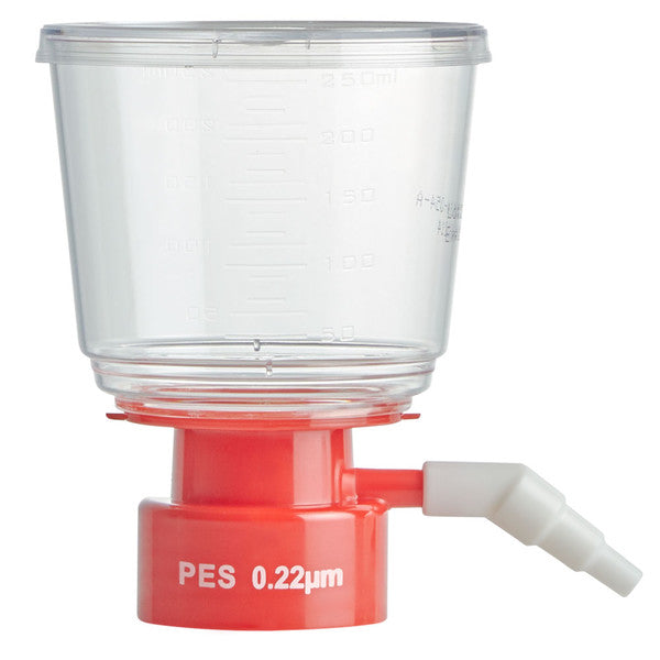 Bottle Top Filter, 250mL,0.22m , PES Membrane, STERILE, 24/Cs - VF-BT-PES-0250-22