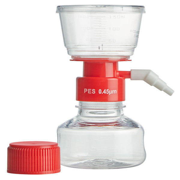 Vacuum Filter System, 150mL,0.45m , PES Membrane, STERILE, 12/Cs - VF-FS-PES-0150-45