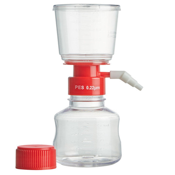 Vacuum Filter System, 250mL,0.22m , PES Membrane, STERILE, 12/Cs - VF-FS-PES-0250-22