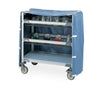 GWSVC41 Blue Glassware Cart Cover for Short Units