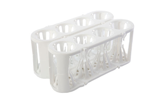 Technical Workstation Rack with adaptable fit for tube staging, White, 2/PK | 120188