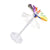 Industrial Pipette Stand with color-coded fit for pipette storage, Assorted | 120499