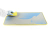 Research-Grade Color-Coded Lab Mat tuned for bench protection, Blue/Grey/Yellow | 120506
