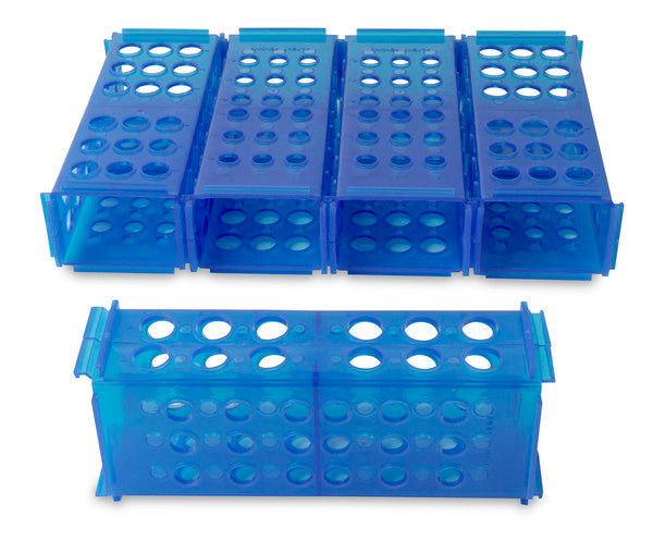 Professional-Series Autoclavable Workstation Rack with Blue for tube staging | 120684