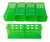 Professional-Series Autoclavable Workstation Rack tuned for tube staging, Green | 120686