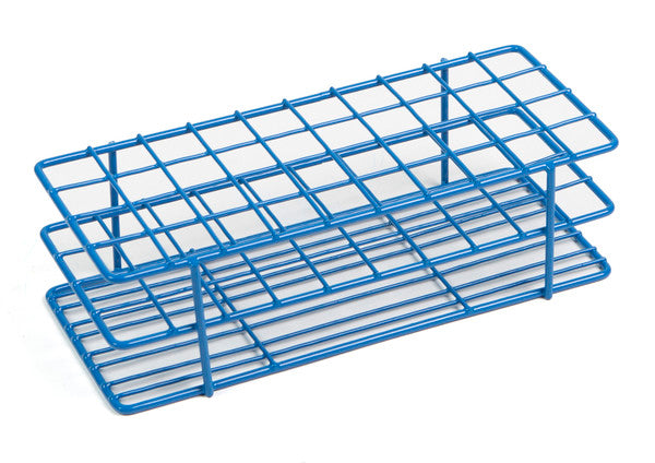 Research-Grade Coated Wire Tube Rack for bench organization, 4x10 Format, 13-16mm | 120760