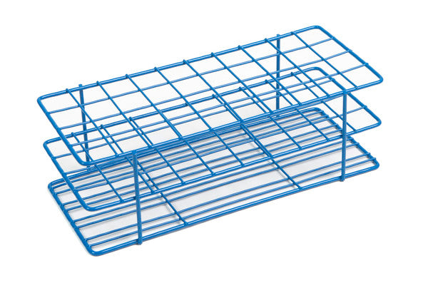 Industrial Coated Wire Tube Rack for bench organization, 4x10 Format, 16-20mm | 120764