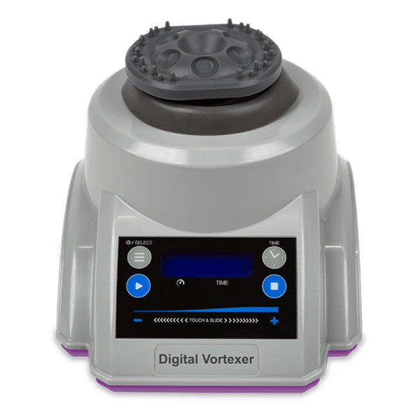 Precision Color-Coded Vortex Mixer with Grey/Purple for rapid tube mixing | 120805