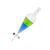 Industrial Bench Accessory with autoclavable fit for bench support, 500 mL | 1426T-500