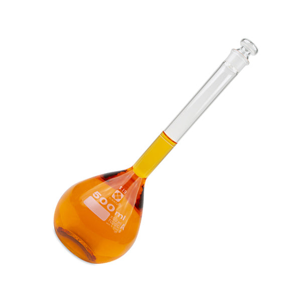 Precision Class A Volumetric Flask for calibrated prep, 500 mL, Pack of 2 | 2306A-500