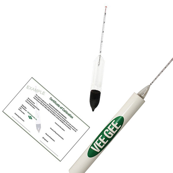 Proof-Scale Proof Hydrometer with Size P for alcohol proof determination | 6613-P-C