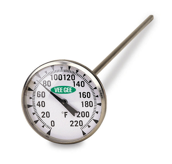 Scientific Color-Coded Thermometer tuned for temperature checks, 0 to 220°F, 1... | 82220