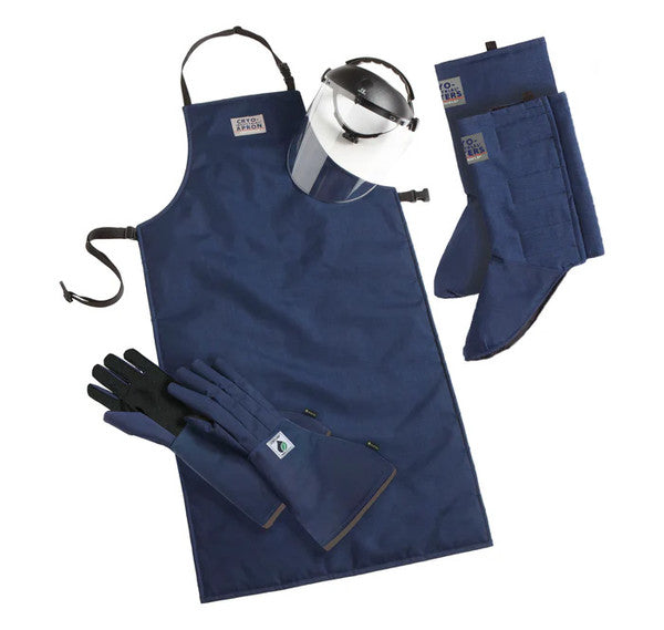 Scientific Cryogenic Cryogenic PPE Kit tuned for cold-room PPE, Blue | B-SKCLEMWP48GR